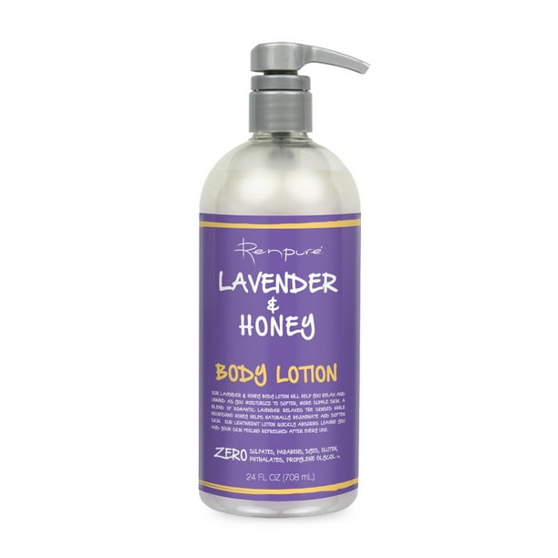 Renpure Lavender & Honey Lotion 24 fl oz