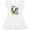 AA-White, variant on Inktastic Farmer I Rule the Roost Rooster Gift Baby Girl Dress