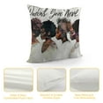 thumbnail image 4 of JEUXUS African American Inspirational Quote Throw Pillow Cover, God Says You are Cushion Cover for Sofa Bed Home Decor,&nbsp;Black Girl Gift, 4 of 5