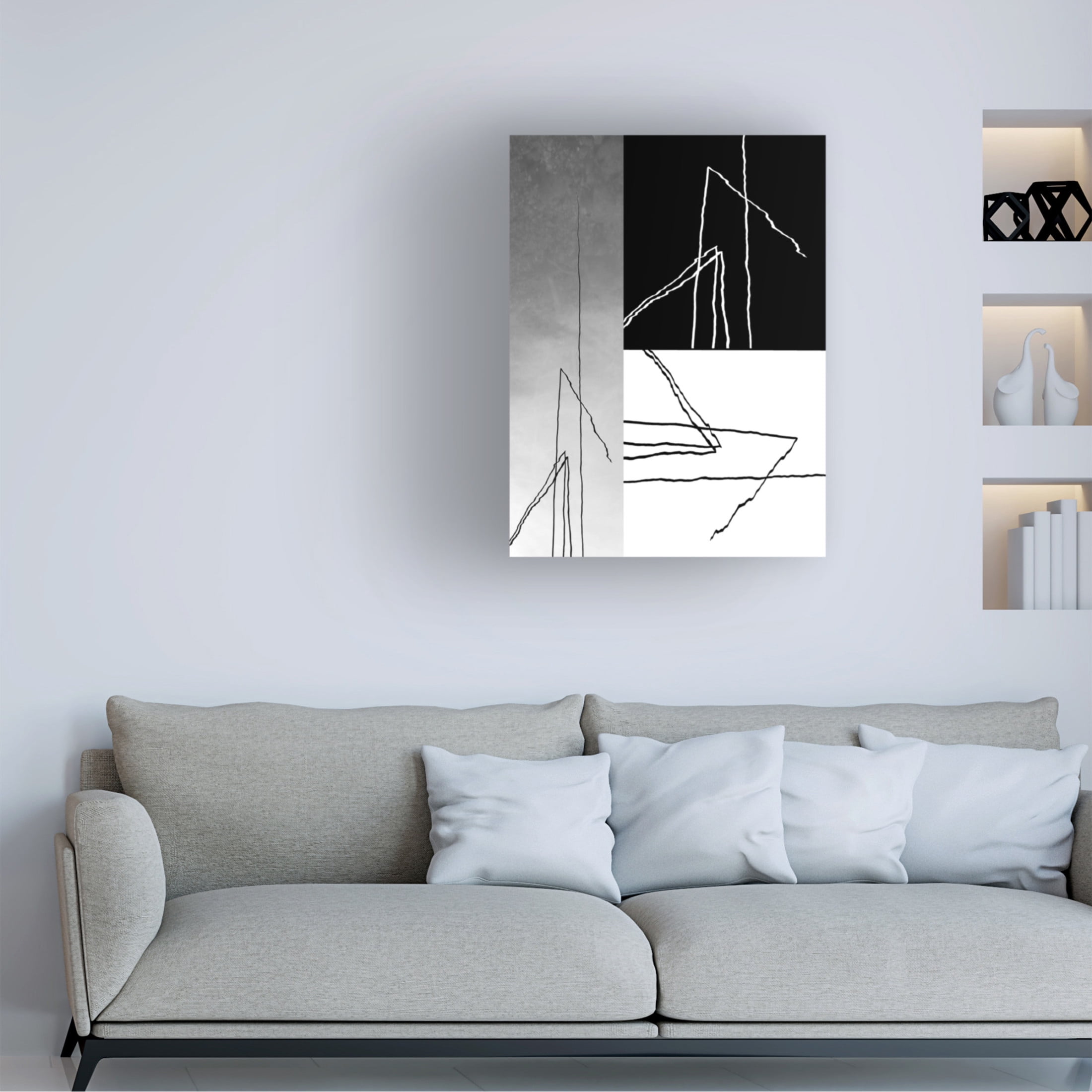Trademark Fine Art Dorothee Lieb Untitled Canvas Wall Art