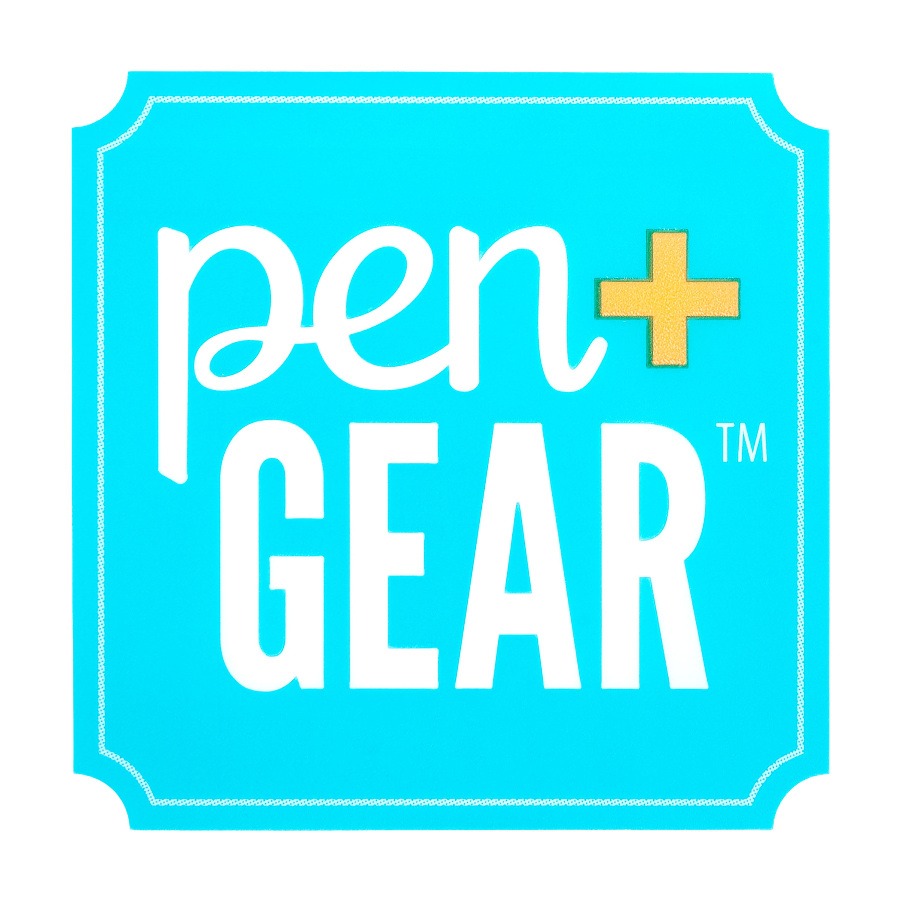 Pen+Gear Plastic Desktop Caddy Organizer with Multiple Compartments, White