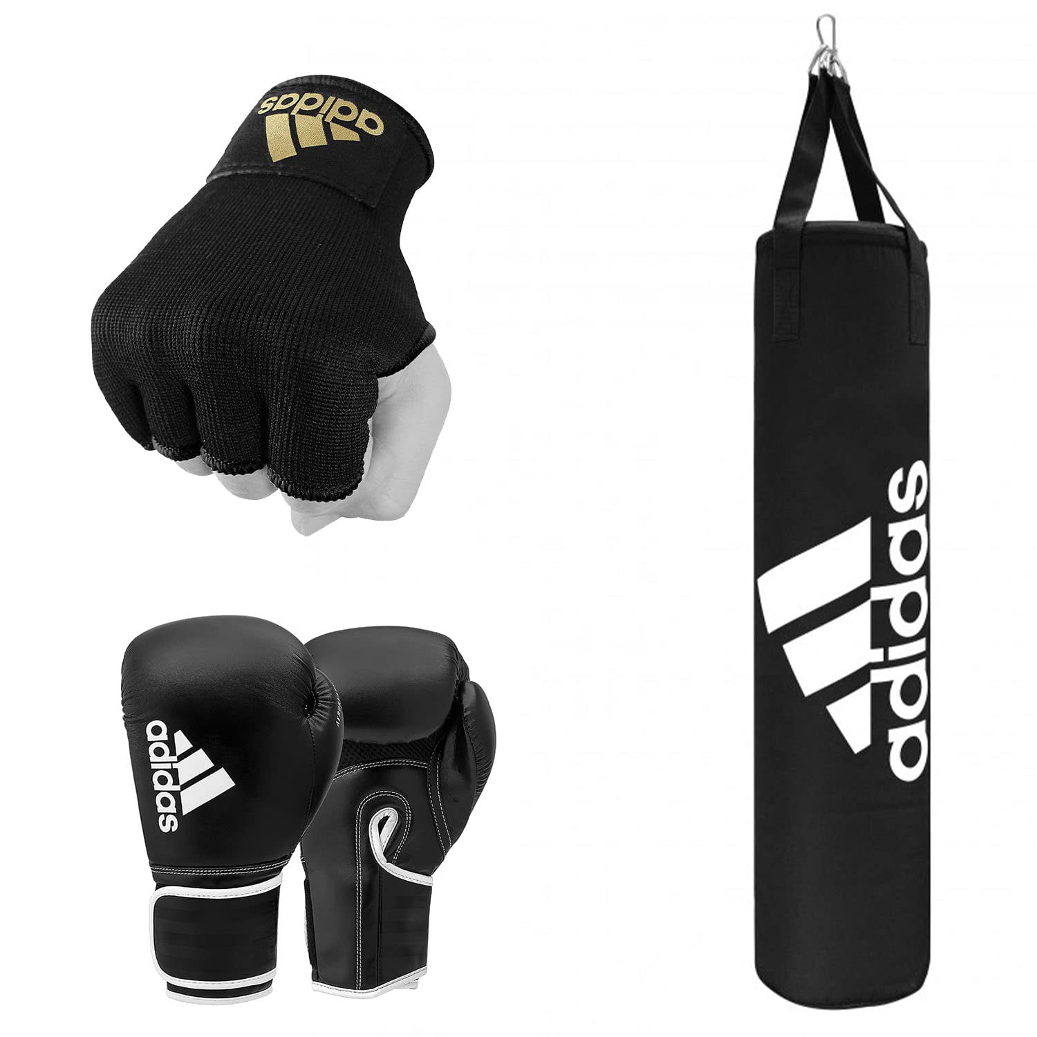 Core Fitness Punch Bag Gym Exercise Focus Pads Strength Training Boxing Gloves 