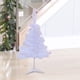 thumbnail image 5 of Adornos navideños, adornos navideños, regalos navideños, juego de árbol de Navidad pequeño blanco de 30 cm, decoración de mini árbol de Navidad, expositor de mesa para ventana, suministros de decoraci, 5 of 5