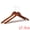 Retro, variant on Unique Bargains 2Pcs Wood 360-Degree Space Saving Clothes Hangers Retro