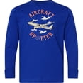 thumbnail image 3 of Inktastic Aircraft Spotter Plane Lover Long Sleeve Youth T-Shirt, 3 of 5