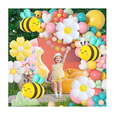 thumbnail image 3 of Kit De Globos De Abeja De Margarita 12 Piezas  Belug Amarillo, Negro, 3 of 5