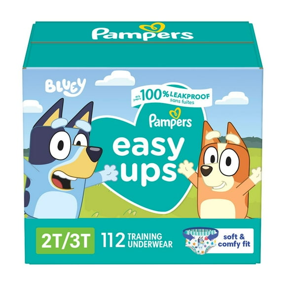 Pampers Easy Ups Training Underwear Boys Size 4 2T3T