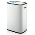 thumbnail image 4 of AKDSteel 14.5 Gal/55l Automatic Motion Sensor Trash Can, Rectangular Touchless Bin With Soft-Close Lid For Kitchen Or Office, 4 of 8