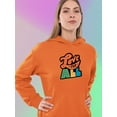 thumbnail image 2 of Love For All Colorful Banner Hoodie Women -Smartprints Designs, Female Large, 2 of 4