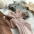thumbnail image 3 of Seyurigaoka Newborn Bow-knot Socks, Autumn and Winter Baby Hosiery for Indoor Outdoor, 3 of 5