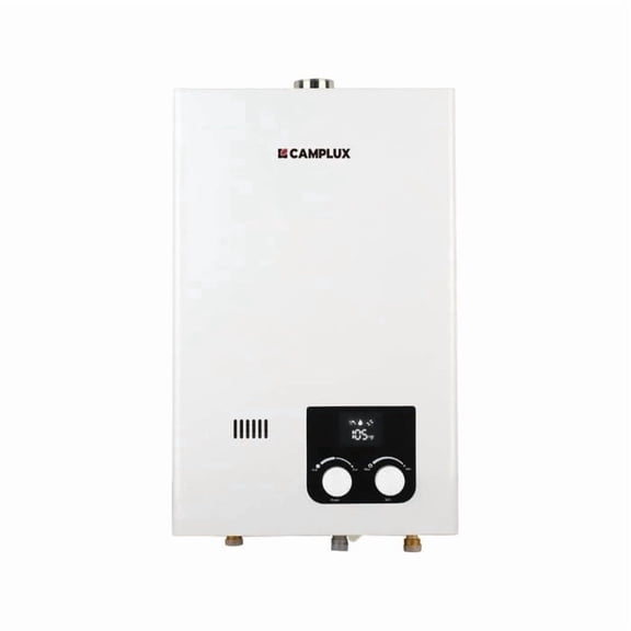 CAMPLUX 2.64GPM, 68,000BTU Indoor Tankless Propane Gas Water Heater, Energy Efficiency, 120V