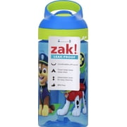 PAW Patrol Zak Designs Kids Toddler Children Plastic Water Bottle (16oz)
