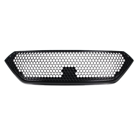 Ikon Motorsports Front Upper Grille Compatible with 2022-2025 Subaru WRX Sport Style Gloss Black ABS Plastic Replacement Front Bumper Hood Grill 1PC