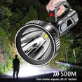 thumbnail image 4 of Billuyoard Linterna Carga USB Ajustable Portátil Ciclismo al aire libre Equitación Camping Pesca Reflector Lámpara de iluminación de emergencia Iluminación y accesorios Billuyoard HA074529-01, 4 of 6