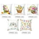 thumbnail image 3 of Almohada De Huevo De Conejo De Pascua, Decoraciones Para El Hogar De Pascua, Funda De Almohada Cuadrada Duradera Para Sofá, Librería, Fiesta Speravity HA044715-06, 3 of 5