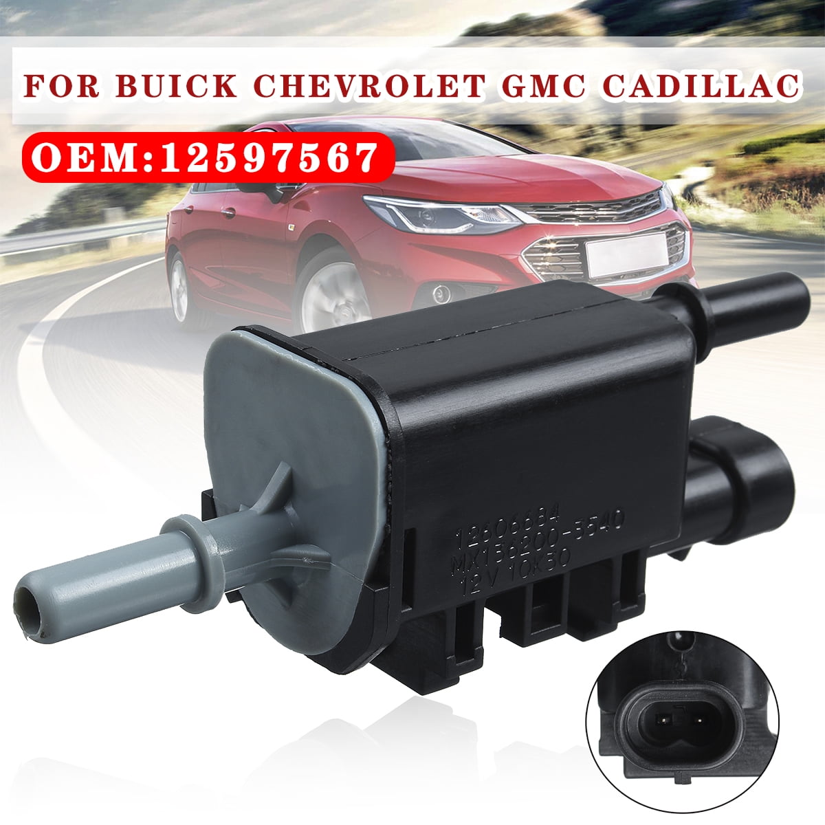 Evaporative Emissions Purge Solenoid Valve 12597567 2141680 For Holden