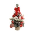 thumbnail image 1 of TIELUTT Christmas Tree Decoration Home Desktop Decoration Christmas Tree Mini Christmas Tree Knitting Ornament Strength Ornament Wolf Ornament Pretty Christmas Ornament Glass Christmas Decorations, 1 of 8