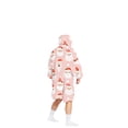thumbnail image 4 of goowrom Family Cartoon Digital Printing Lamb Wool Warm Hooded Blanket, 4 of 10