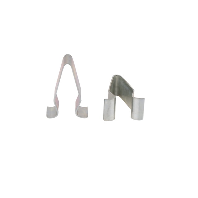 Unique Bargains 40Pcs Silver Tone Metal Rivets Door Trim Bumper Fastener Retainer Clips for Car