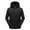 Black, variant on Men's Mountain Ski Jacket 3 in 1 Waterproof Winter Jacket Warm Snow Jacket Hooded Rain Coat Windproof Winter Coat