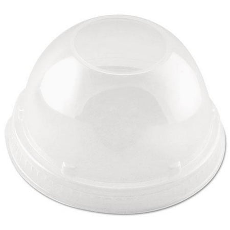 Solo DLR662 Cappuccino Dome Sipper Lids  16 oz  Clear