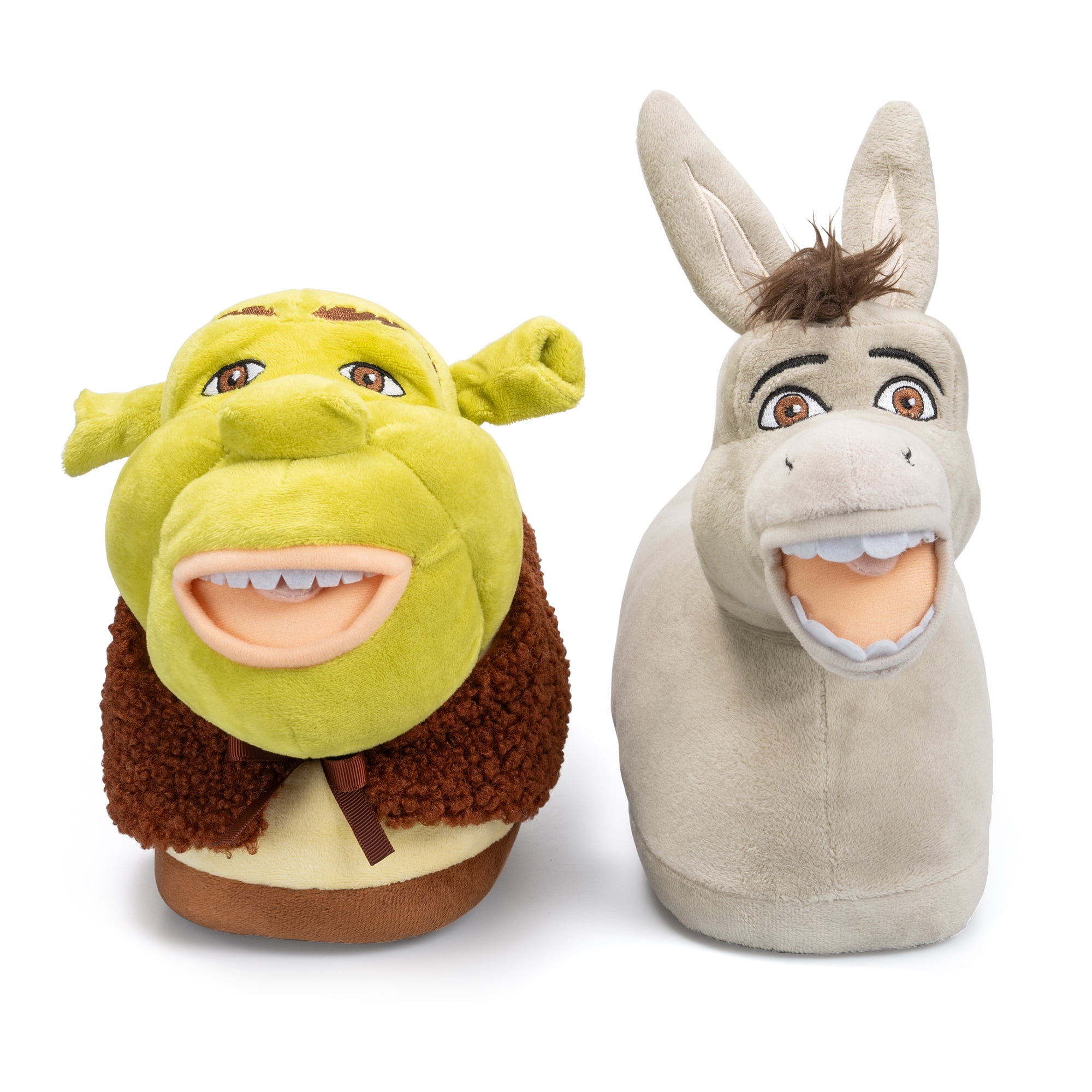 Shrek and Donkey 3D Men's Slippers