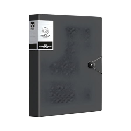 CCOCC Art Portfolio Folder,Binder with Plastic Sleeves 9x12,A4 Presentation Book,Display 60 Pages