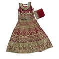 thumbnail image 2 of Traditional Girls Lehenga Choli Set, Cultural Wear for Kids,019, 2 of 4