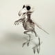 thumbnail image 2 of Esqueleto de animales de Halloween, huesos, simulación de terror, esqueleto, decoración de fiesta de Halloween, 2 of 8
