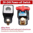 thumbnail image 3 of Battery Disconnect Switch, Energy Saving for 12V/24V Vehicles, 20mm Inner Diameter, High-Quality Copper, Easy to Install, 3 of 8