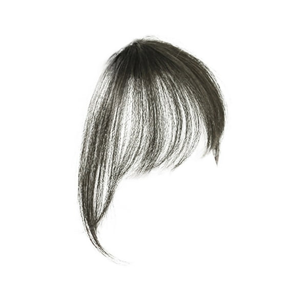 Beauty Products for Women, High Temperature Wire Extension Natural Black Wig Female Bangs Hair Piece