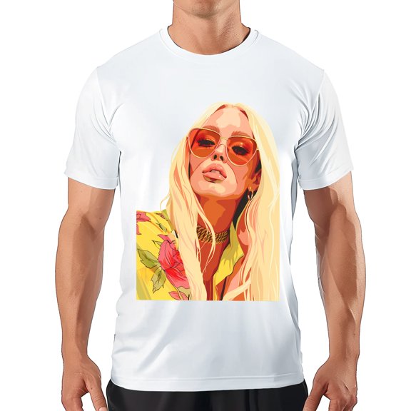 Men's T Shirt#replace# Women's Shirts Round Neck Patterned Tee Summer New Sports Shirt Vintage Style Gift for Friends XS