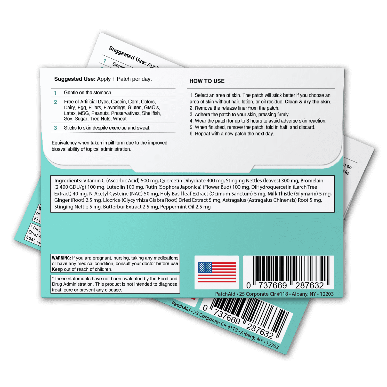 Allergy Plus Vitamin Patch by PatchAid Size: 6-Month Supply