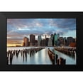 thumbnail image 2 of Carozzi, Fiorenzo 18x13 Black Modern Framed Museum Art Print Titled - Nyc Skyline, 2 of 5