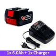 thumbnail image 1 of Batería Recargable para Herramienta Eléctrica Bos*ch 14.4V 6.0Ah para GBH GDR GSR DDS180 BAT614G (KC) Batería de Reemplazo Li-ion, 1 of 7