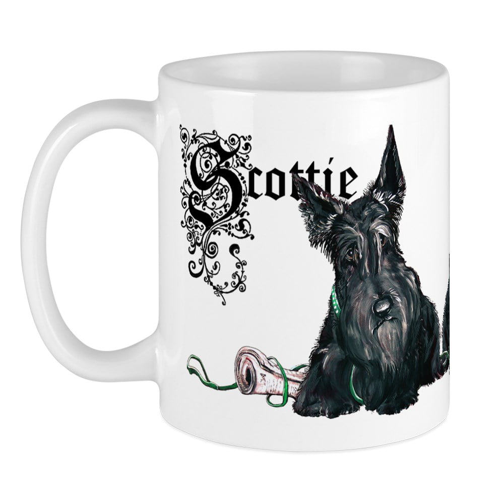 OWNED by Scottish Terrier Coffee Mug for Scottie Dog Lovers 