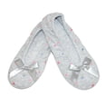 thumbnail image 2 of Isotoner Pantoufles Ballerines Brodées en Éponge (Femmes), 2 of 3