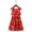 Red, variant on TAIAOJING Girls Boho Flower Dress Toddler Kids Crew Neck Summer Sleeveless Casual Beach Floral Prints Party Dress Cute Sundress 3-4 Years