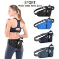 thumbnail image 2 of Soidarity Bolsa de cinturón de hidratación deportiva de poliéster, portátil, impermeable, Unisex, transpirable, cintura, tarjeta, llave, Mochilas de mochilero Gris oscuro, 2 of 6