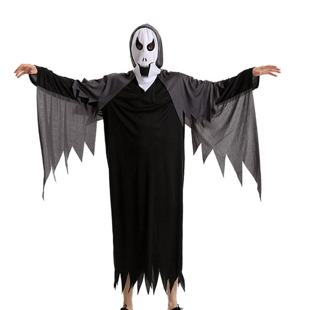 Disfraz de fantasma de Halloween, disfraz de grito para fiesta, festival de fantasmas, actuación SG