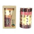 thumbnail image 2 of Nobunto PCGB3HAL-595678 Handmade & Fair Trade Hand Painted Candle - Halisi Design, 2 of 2