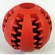 thumbnail image 5 of Pelota de goma para limpieza de dientes con forma de sandía, juguete para perros resistente a las mordeduras, color rojo pequeño, 5 of 5