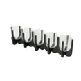 thumbnail image 6 of DecMode 5 Candle Black Wooden Hurricane 5 Slot Candle Holder, 6 of 9