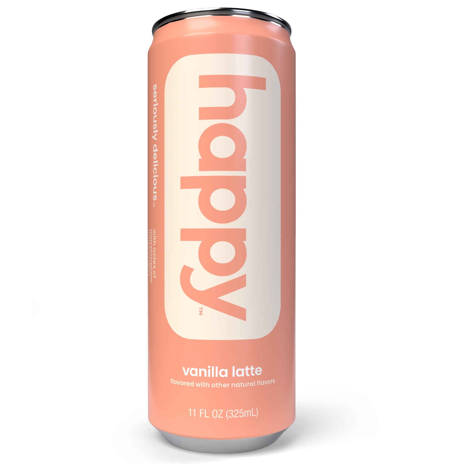(6 pack) happy Vanilla Latte 11oz Ready-to-Drink