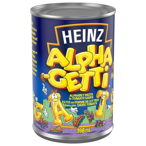 Pâtes Alpha-ghetti Heinz 398 ml