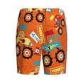 thumbnail image 4 of Picia Monster Truck Pajama Shorts for Men, Men's Pajama Bottoms, Sleepwear,Short Pajama Pants-, 4 of 9