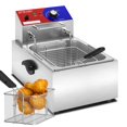 thumbnail image 1 of Freidora Comercial Eléctrica HTTSICHI de 12L con Cesto de 6L, 1 of 8