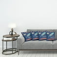 thumbnail image 3 of Ambesonne I Love You Throw Pillow Cover 4 Pack, Spaceship Galaxy, 20", Dark Blue and Coral, 3 of 5