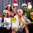 thumbnail image 2 of Kit de accesorios de fotomatón de Navidad, accesorios de foto de Papá Noel, muñeco de nieve, marco de fotomatón, accesorios de Selfie, decoraciones de fiesta de navidad, 2 of 5