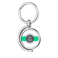 thumbnail image 1 of Sport Skateboard with Mottos Cartoon Watercolor Rotating Keychain Metal Keyring Holder, 1 of 2